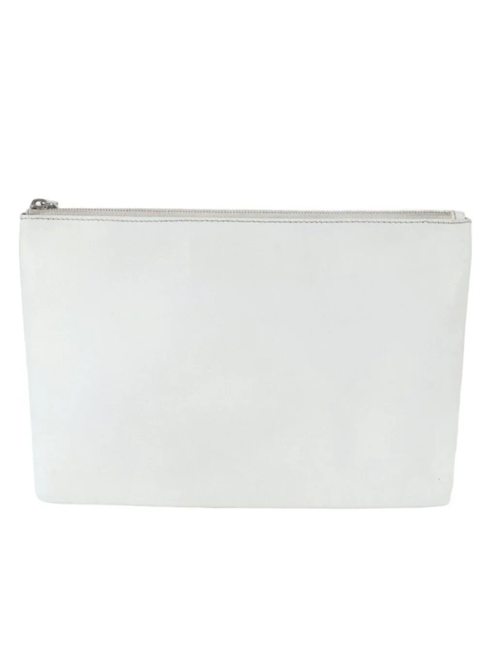 Balenciaga Everyday Logo Clip Leather Clutch Pouch Business